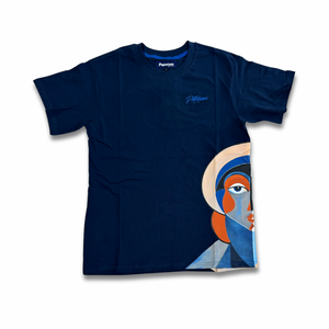 PATERSON "FACE" TEE (NAVY)
