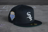 NEW ERA "FRE-DAY" CHICAGO WHITESOX FITTED HAT (BLACK/IRIS)