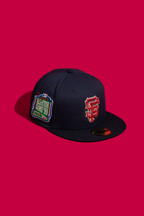 NEW ERA “BECK” SF GIANTS FITTED HAT (NAVY/NIGHTSHIFT NAVY)