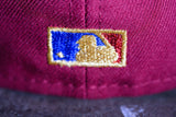 NEW ERA “OX BLOOD" BALTIMORE ORIOLES FITTED HAT (BRICK RED/MAROON)