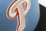 ***PRE-ORDER*** NEW ERA "OPT" PHILADELPHIA PHILLIES  FITTED HAT (FADED BLUE/BLACK)