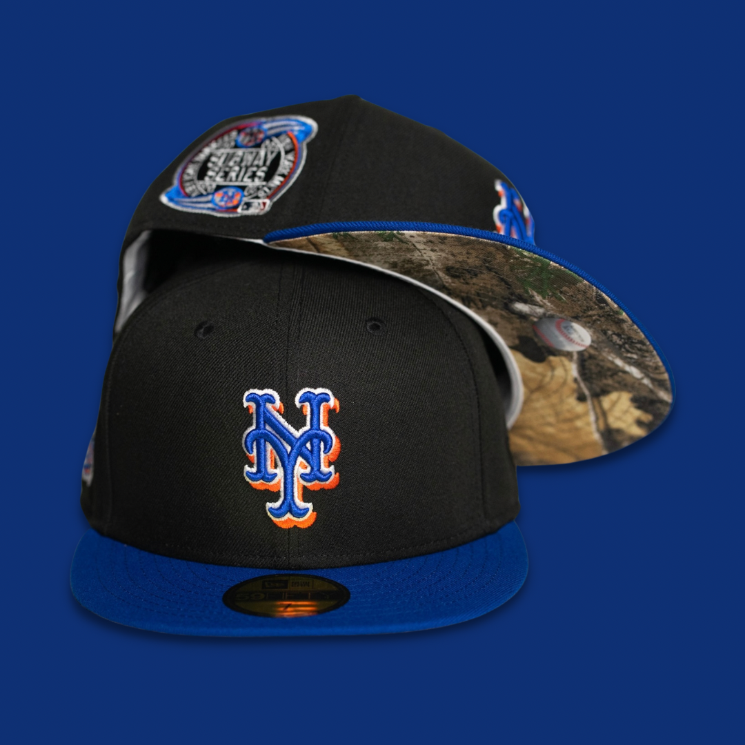 Mets hat black and top blue