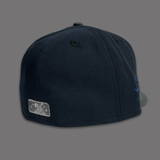 NEW ERA “BUSINESS CASUAL” SF SEALS FITTED HAT (NAVY/PEWTER)