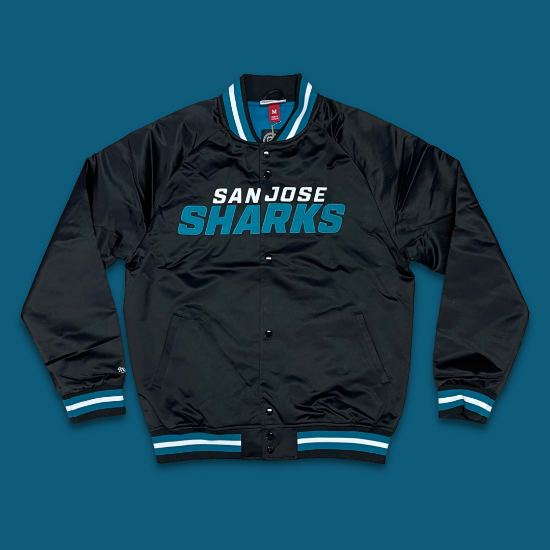 San jose outlet sharks varsity jacket