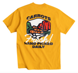 CARROTS "HAND PICKED" TEE (SQUASH)