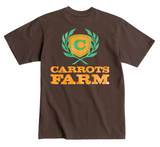 CARROTS "FARM" POCKET TEE (BROWN)