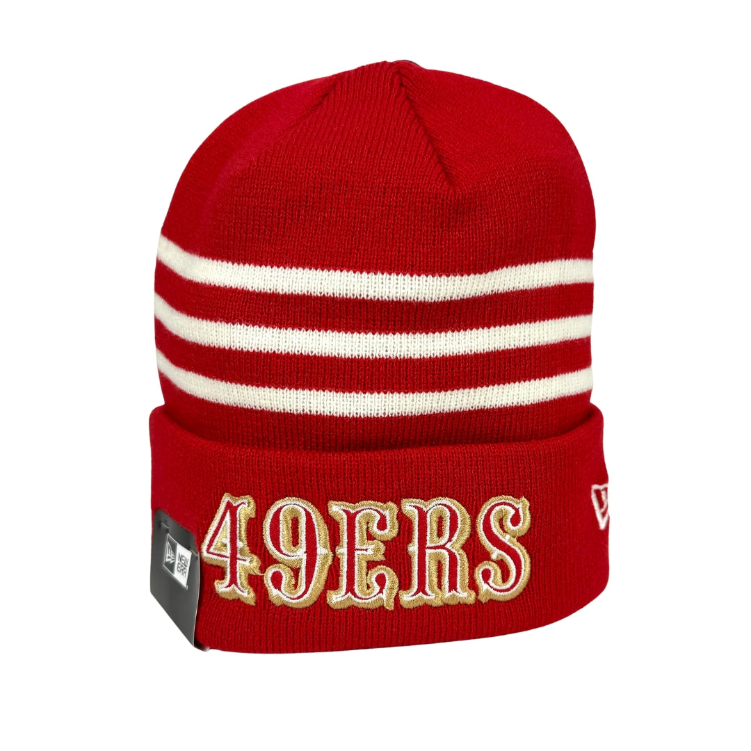 NEW ERA RETRO 49ERS BEANIE So Fresh Clothing