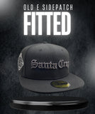 SFC X NEW ERA "OLD E" FITTED HAT (BLACK/CHARCOAL GREY)