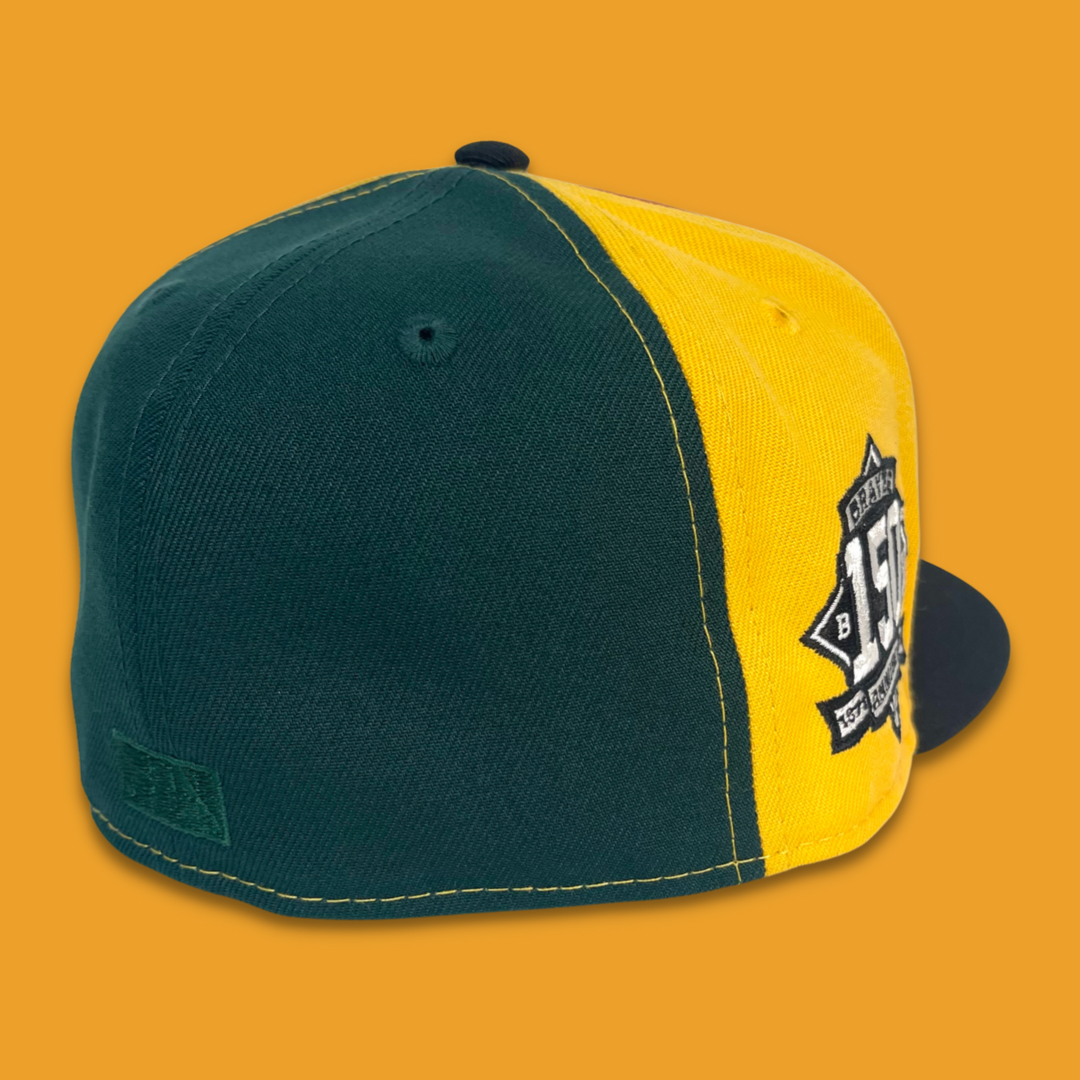 NEW ERA CORNER POCKET BOSTON BEES FITTED HAT (RED/YELLOW/GREEN) – So  Fresh Clothing