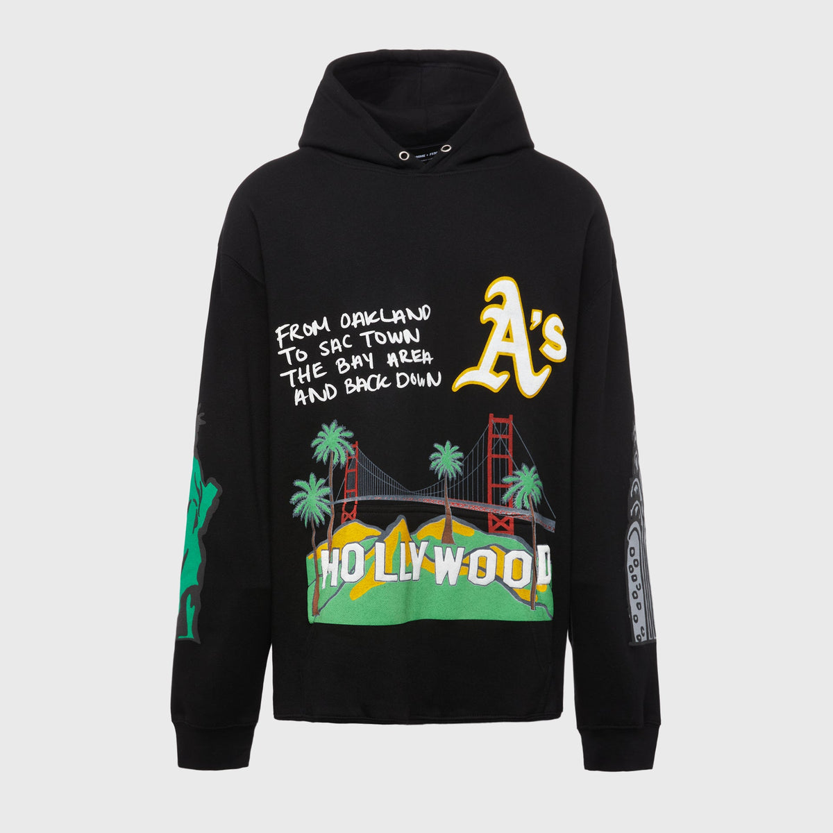 Hollywood Hoodie Homme Femme La Hoodie HOMME FEMME CALI TO NYC