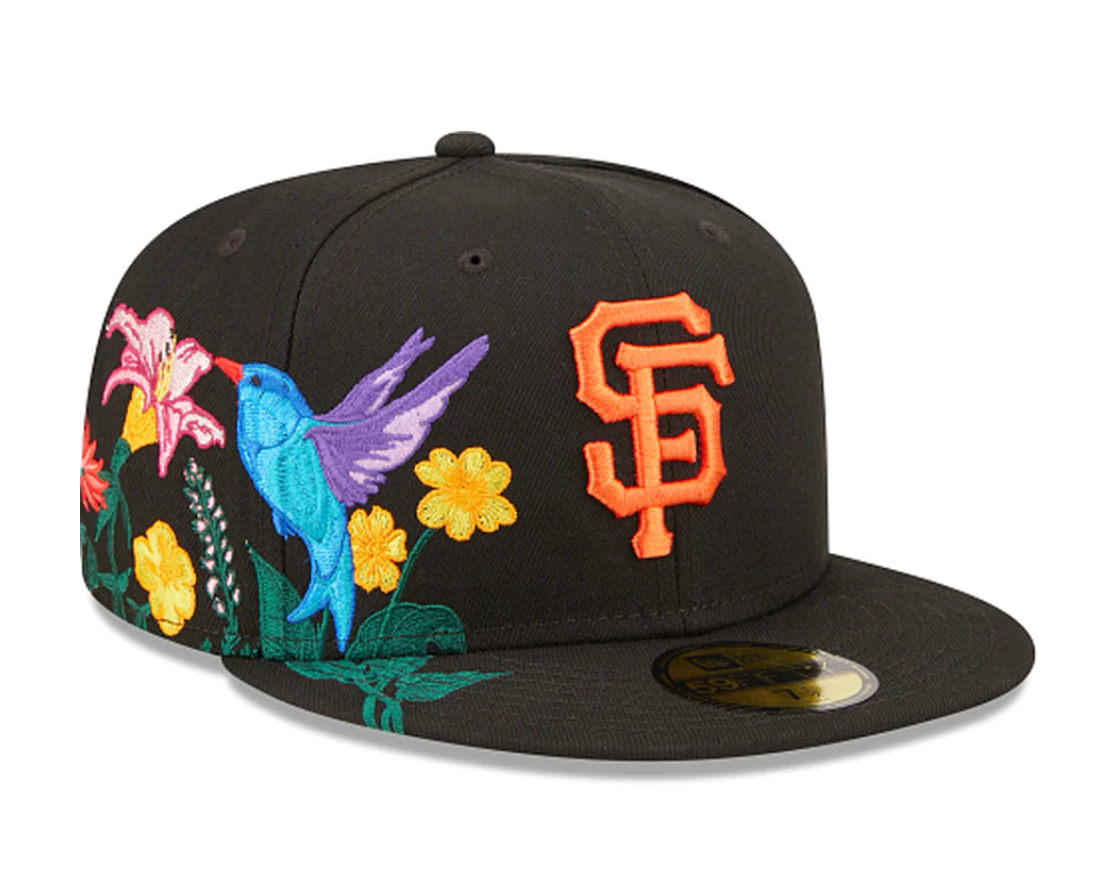 NEW ERA “BLOOMING” SF GIANTS FITTED HAT (BLACK) – So Fresh Clothing