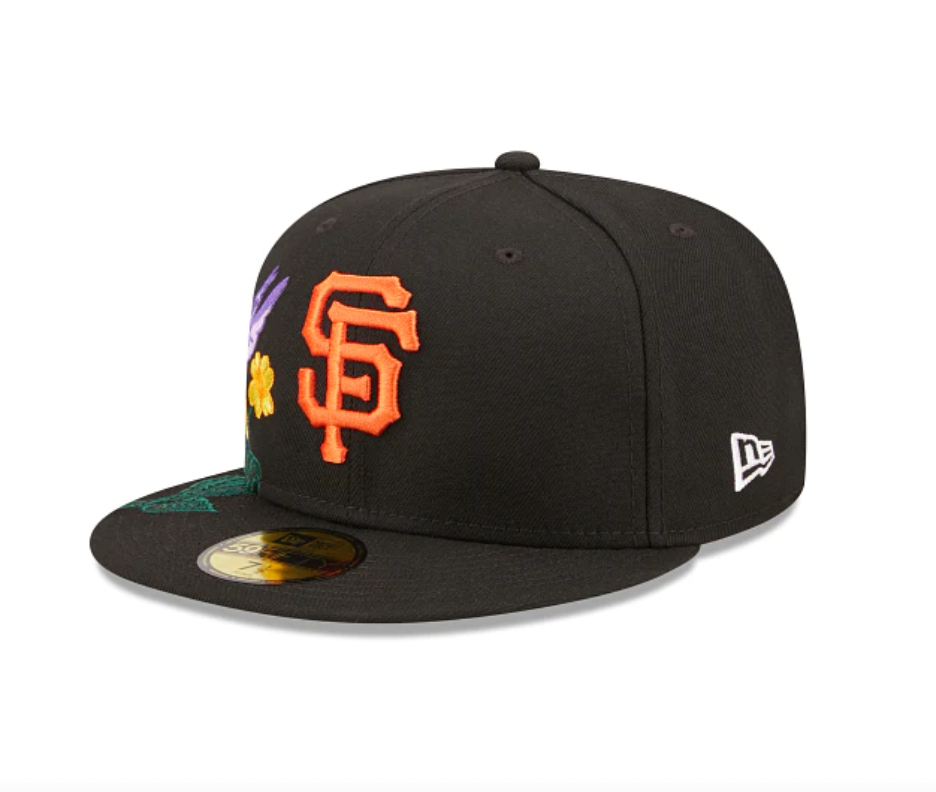 NEW ERA “BLOOMING” SF GIANTS FITTED HAT (BLACK) – So Fresh Clothing