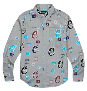 COOKIES "DOUBLE UP" LONGSLEEVE BUTTON UP