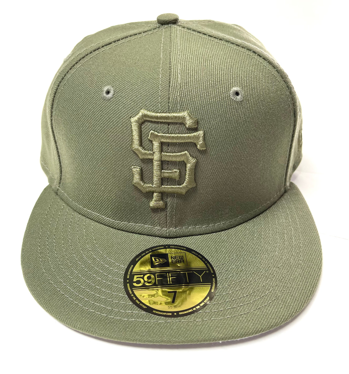 Men's San Francisco Giants New Era Olive Color Pack 59FIFTY Fitted Hat