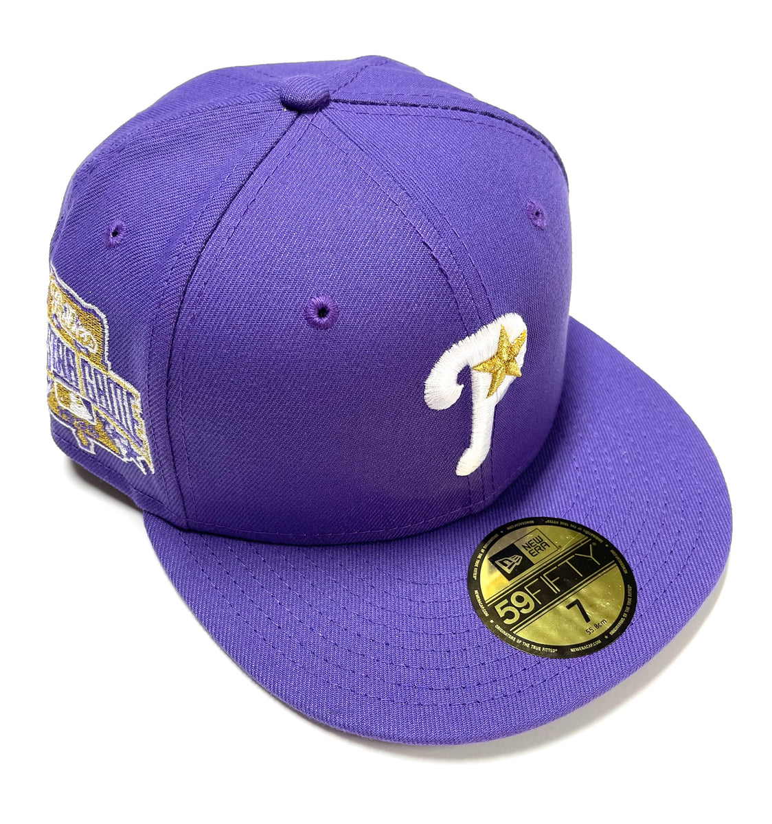 NEW ERA LAKE MINNETONKA PHILLADELPHIA PHILLIES FITTED HAT (PURPLE/GO – So  Fresh Clothing