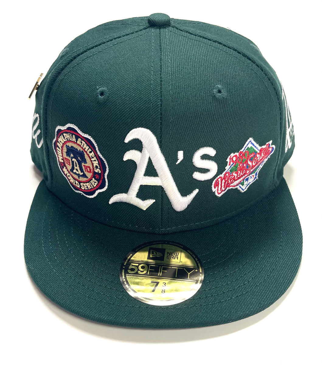 New Era Crown Champs 59FIFTY Oakland Athletics Fitted Hat 7-5/8