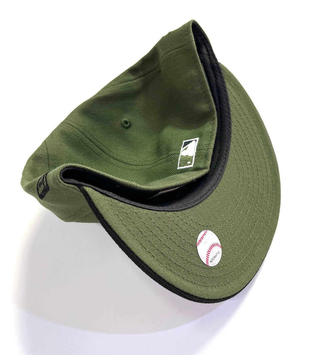 NEW ERA MARKSMAN STOMPER OAKLAND A'S FITTED HAT (RIFLE GREEN/BLACKOR – So  Fresh Clothing