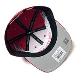 MITCHELL & NESS "CORE" CHICAGO BULLS FITTED HAT (RED)