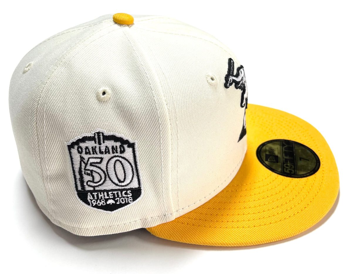 NEW ERA “YELLOW CAB” SF OAKLAND A'S FITTED HAT – So Fresh Clothing