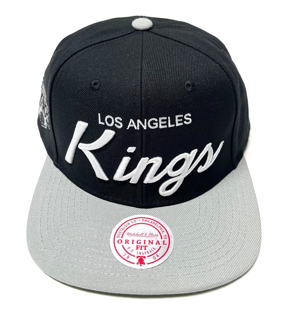 Los Angeles Kings Mitchell & Ness Vintage Fitted Hat - Black