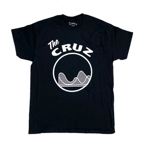 THE CRUZ BRAND "CRUZ" TEE (BLACK/WHITE)