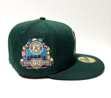 NEW ERA “BOTANICAL PACK” OAKLAND A’S FITTED (GREEN) (SIZE 7 5/8 & 8)