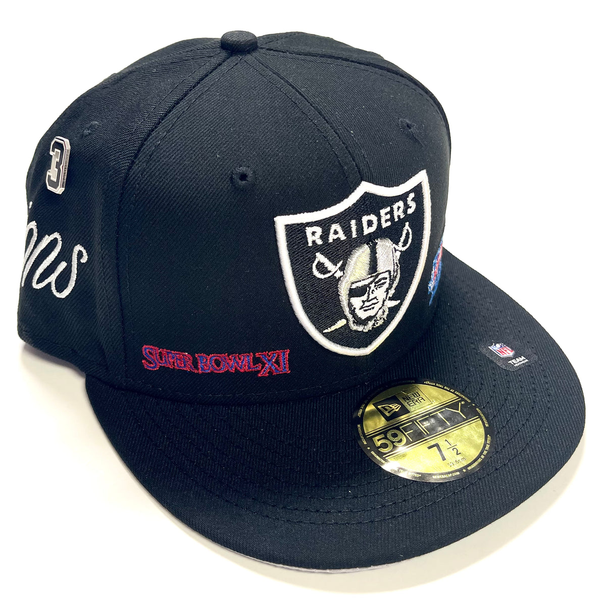 NEW ERA BASIC ON FIELD OAKLAND RAIDERS FITTED HAT (BLACK/SILVER) – So  Fresh Clothing