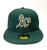 NEW ERA “BOTANICAL PACK” OAKLAND A’S FITTED (GREEN) (SIZE 7 5/8 & 8)