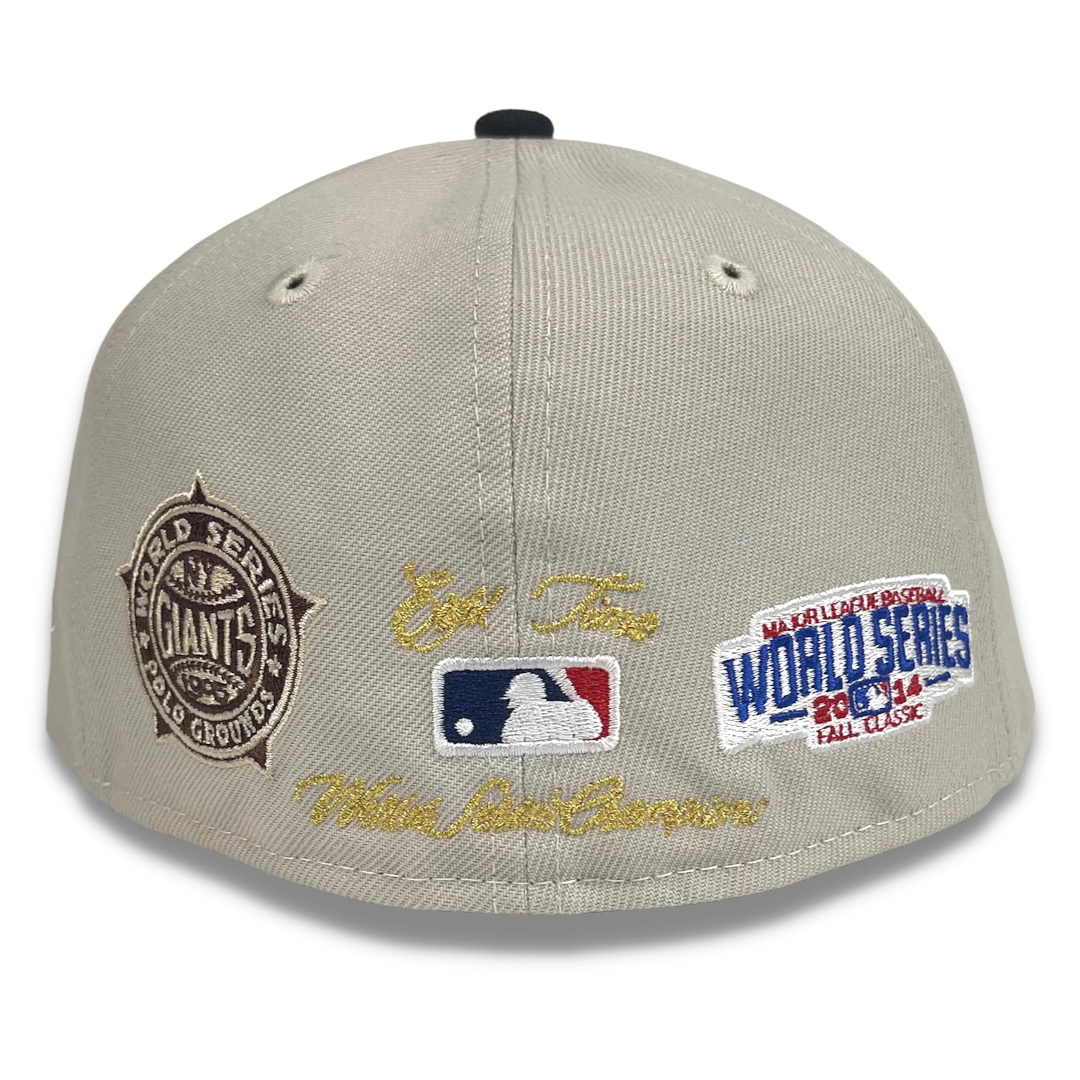 NEW ERA WORLD CLASS SF GIANTS FITTED HAT (STONE GREY/BLACK) – So