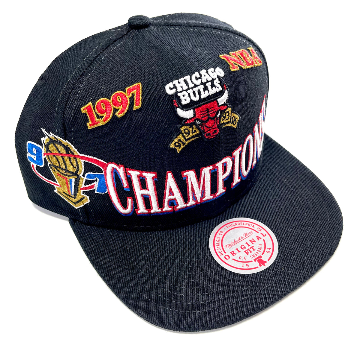 MITCHELL & NESS 96 CHAMPIONS CHICAGO BULLS SNAPBACK – So Fresh