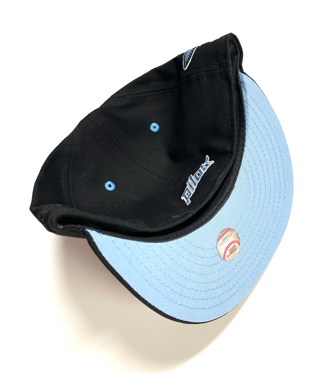 NEW ERA “JETLIFE” SEATTLE PILOTS FITTED HAT (BLACK/LIGHT BLUE) – So Fresh  Clothing