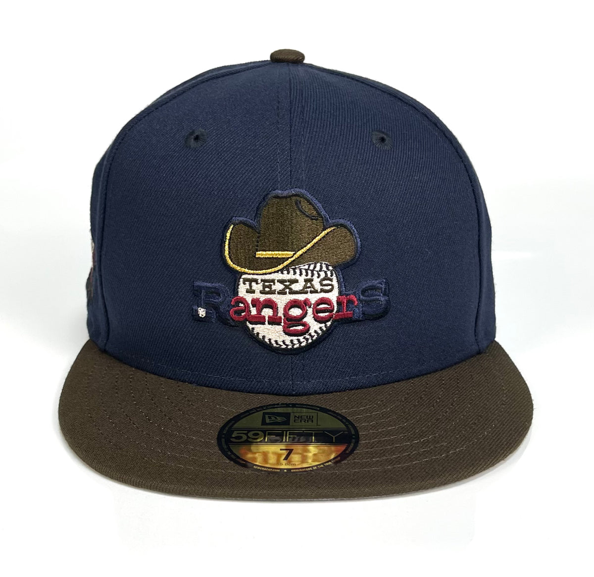 NEW ERA DENIM & BOOTS TEXAS RANGERS FITTED (NAVY/BROWN) – So Fresh  Clothing