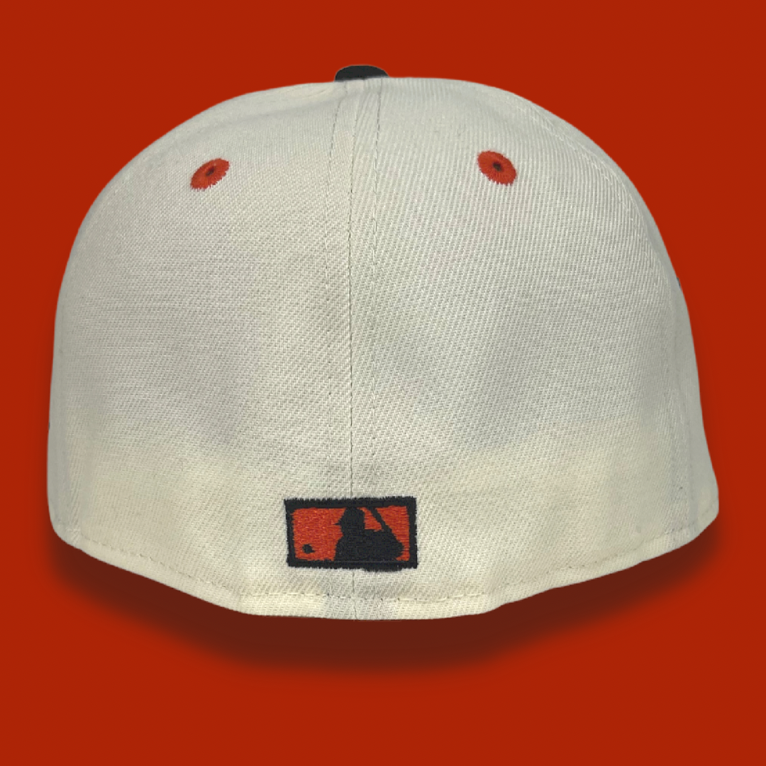 Official New Era St. Louis Browns MLB Cooperstown Chrome White 59FIFTY  Fitted Cap B5445_308