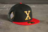 NEW ERA “X-CUTIONER" CUBAN GIANTS FITTED HAT (BLACK/RED)