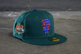 NEW ERA "JOLLY GREEN GIANTS" SAN FRANCISCO GIANTS FITTED HAT (DARK GREEN/BLUE/ORANGE)