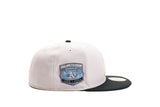 NEW ERA "ALCATRAZ" OAKLAND A'S FITTED HAT (STONE/BLACK)