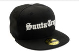 SFC X NEW ERA "OLD E" FITTED HAT (BLACK/GRAPHITE)