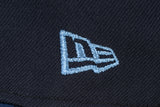 NEW ERA "WALK 2” MODESTO ATHLETICS FITTED HAT (NAVY/OCEANSIDE BLUE/SKY BLUE)