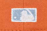 NEW ERA "BENJAMINS” FLORIDA MARLINS FITTED HAT (BURNT ORANGE/BLACK)