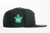 NEW ERA "OG" TORONTO MAPLE LEAFS FITTED HAT (BLACK/GREEN)