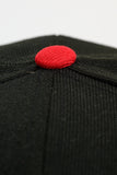 NEW ERA "MYSTERY" SAN FRANCISCO GIANTS  FITTED HAT (BLACK/A GOLD/SCARLET)
