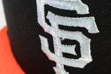 ***PRE-ORDER*** NEW ERA "CAIN” SAN FRANCISCO GIANTS  FITTED HAT (BLACK/ORANGE/CHROME)