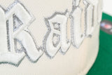 NEW ERA “GATORAIDERS” LAS VEGAS RAIDERS FITTED HAT (CHROME/GREEN/ORANGE) (Copy)