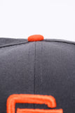 NEW ERA "UNTIL THE NIGHT COME" SAN FRANCISCO GIANTS  FITTED HAT (STORM GREY/BLACK)