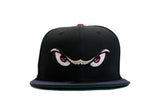 NEW ERA "NO FEAR" ELSINORE STORM FITTED HAT (BLACK/NAVY/RED)