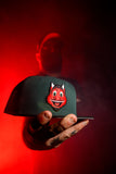 NEW ERA "PUDDY" NEW JERSEY DEVILS FITTED HAT (BLACK/DARK GREEN/SCARLET)