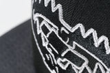 SFC "TRAP'N" NEW ERA FITTED HAT (DARK GRAPHITE/BLACK/GREY)