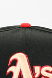 NEW ERA "FRESH KEPT" OAKLAND ATHLETICS (BLACK/DARK GRAPHITE/RED)
