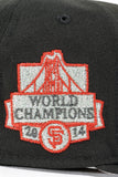 NEW ERA "SPIDER" SAN FRANCISCO GIANTS FITTED HAT (BLACK/RED)