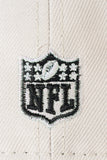 NEW ERA "KEZAR" SAN FRANCISCO 49ERS FITTED HAT (STONE GREY/BLACK)